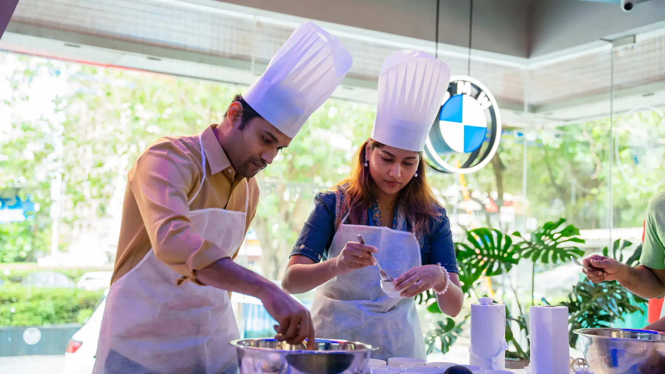 Zero Waste Cooking Session Event in Mumbai - BMW Infintiy Cars