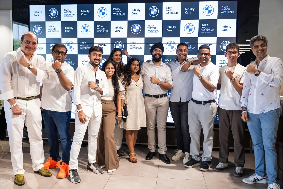 2025 BMW x India Watch Weekend Event - BMW Infinity Cars