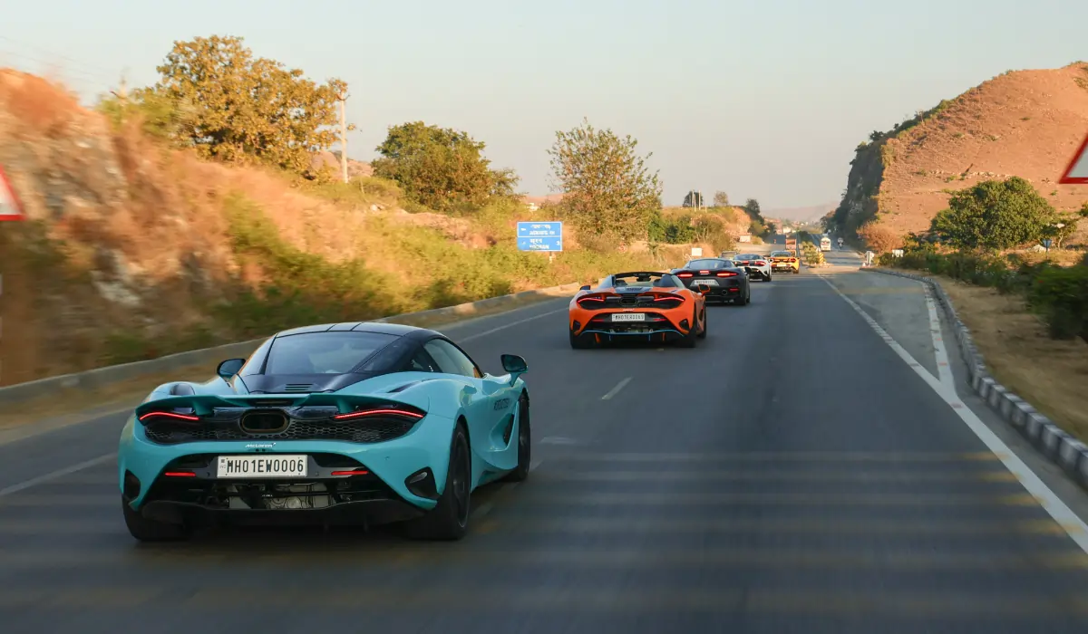 McLaren Drive to 50 Event Rajasthan - McLaren Mumbai