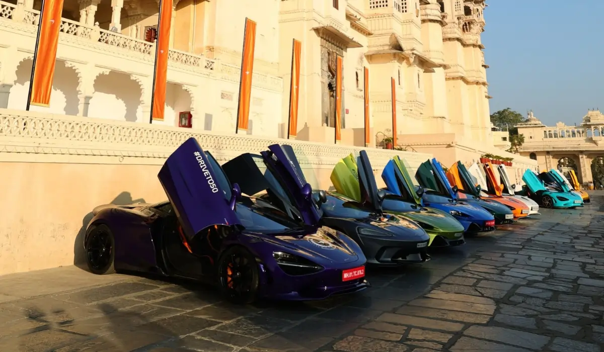 McLaren Drive to 50 Supercars Event Day 2 - McLaren Mumbai