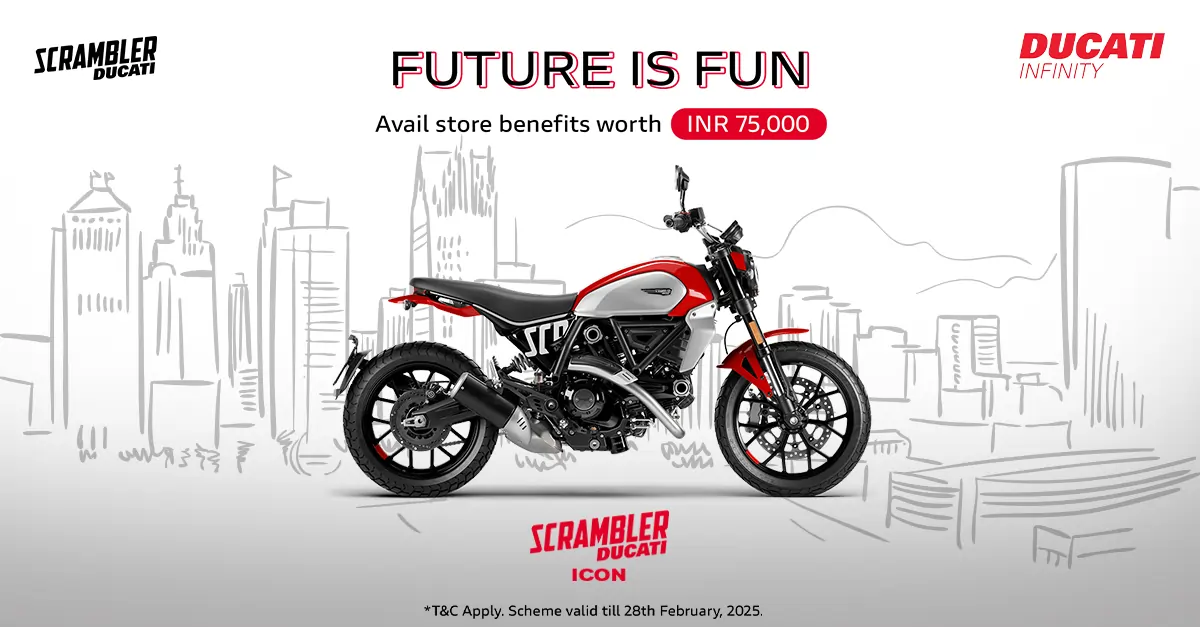 Ducati Scrambler icon offers