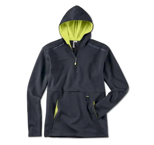 BMW Active sweatshirt mens BLUE LIME S